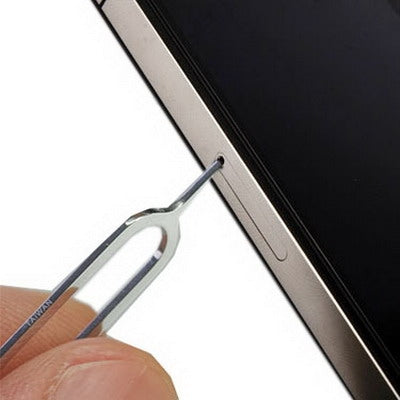 Herramienta clave de expulsión del soporte de la bandeja de la tarjeta SIM para iPhone, Galaxy, Huawei, Xiaomi, HTC y otros teléfonos inteligentes