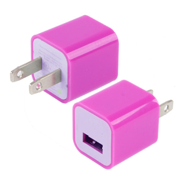 Cargador USB con enchufe estadounidense