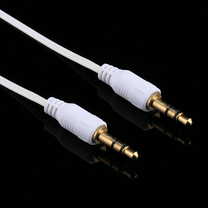 Cable de audio auxiliar Cable retráctil macho a macho de 3,5 mm, compatible con teléfonos, tabletas, auriculares, reproductor MP3, estéreo para automóvil/hogar y más, longitud: 11 cm a 80 cm