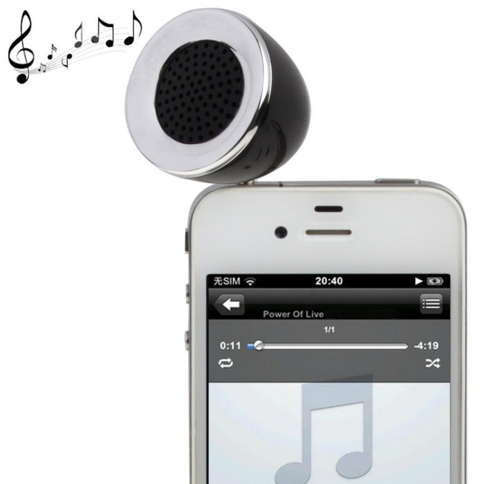 Altavoz para teléfono móvil con conector de 3,5 mm y 3 W