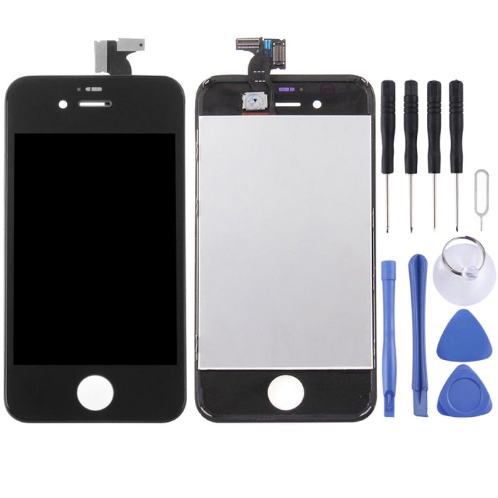 Conjunto de digitalizador (LCD + marco + panel táctil) para iPhone 4S, For iPhone 4S (Black), For iPhone 4S (White)