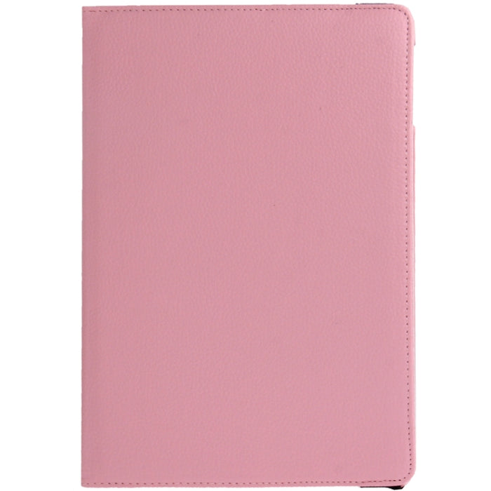 Funda para tableta de cuero con rotación de 360 grados con textura Litchi y soporte para iPad Air / Air 2 / iPad 9.7 2017 / iPad 9.7 2018