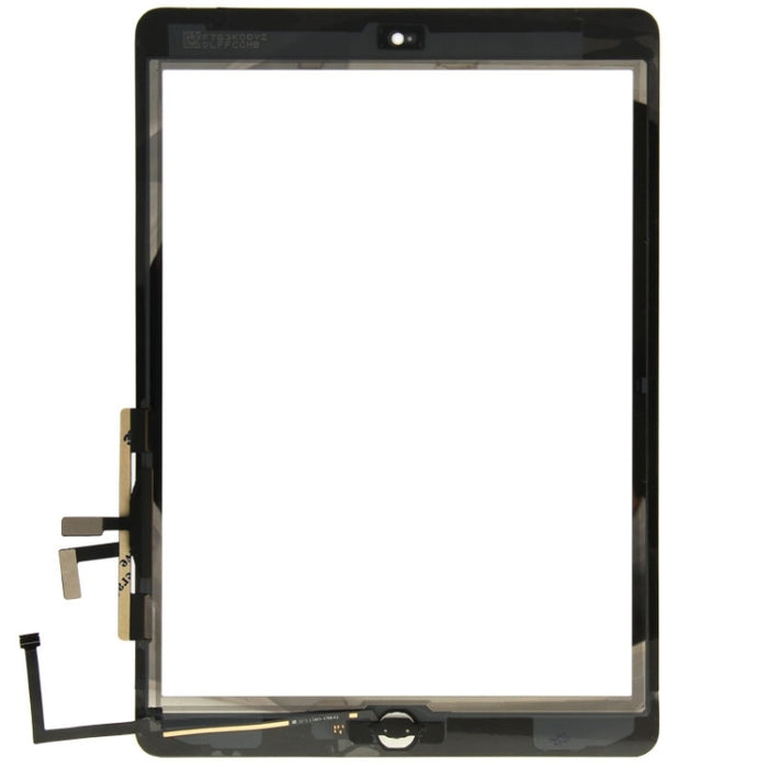 Botón del controlador + Botón de tecla de inicio Cable flexible de membrana PCB + Adhesivo de instalación del panel táctil, Panel táctil para iPad Air / iPad 5, For Apple iPad Air / iPad 5