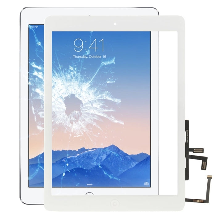 Botón del controlador + Botón de tecla de inicio Cable flexible de membrana PCB + Adhesivo de instalación del panel táctil, Panel táctil para iPad Air / iPad 5, For Apple iPad Air / iPad 5