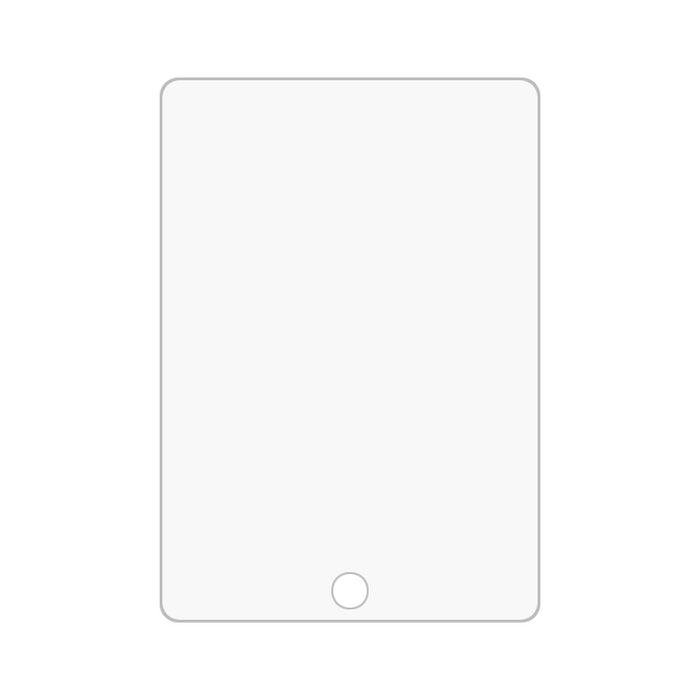 Película de vidrio templado a prueba de explosiones 2.5D de dureza superficial 0,4 mm 9H + para iPad air 1/2 iPad Pro 9,7 / iPad 5/6/7 9,7 pulgadas