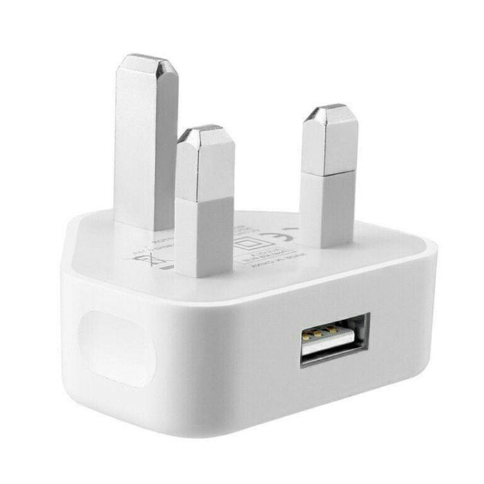 Adaptador de cargador USB de 5V / 1A (enchufe estadounidense) para iPhone, Galaxy, Huawei, Xiaomi, LG, HTC y otros teléfonos inteligentes, dispositivos recargables