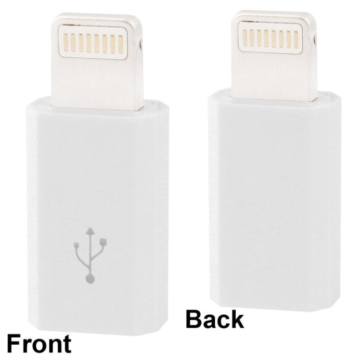 Adaptador de carga y transferencia de datos Micro USB de 5 pines a 8 pines