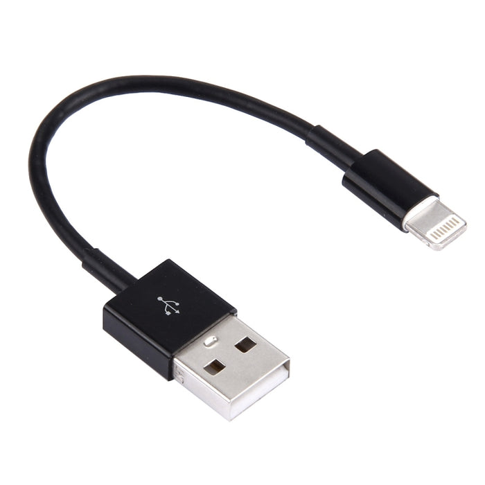 Cable de carga/datos de sincronización de 8 pines a USB, longitud del cable: 13 cm