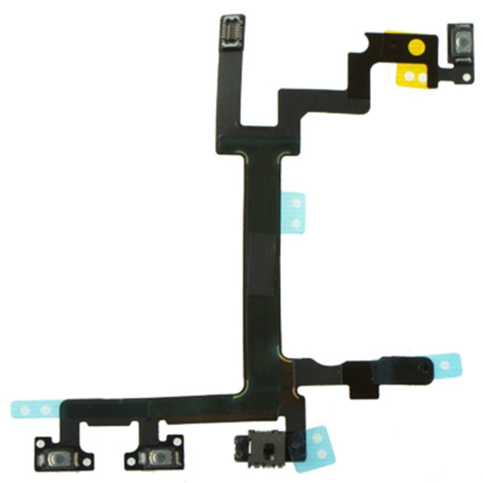 Cable Flex Switch Original (Botón Encendido Volumen y Teclado Switch Silencioso) para iPhone 5, For iPhone 5