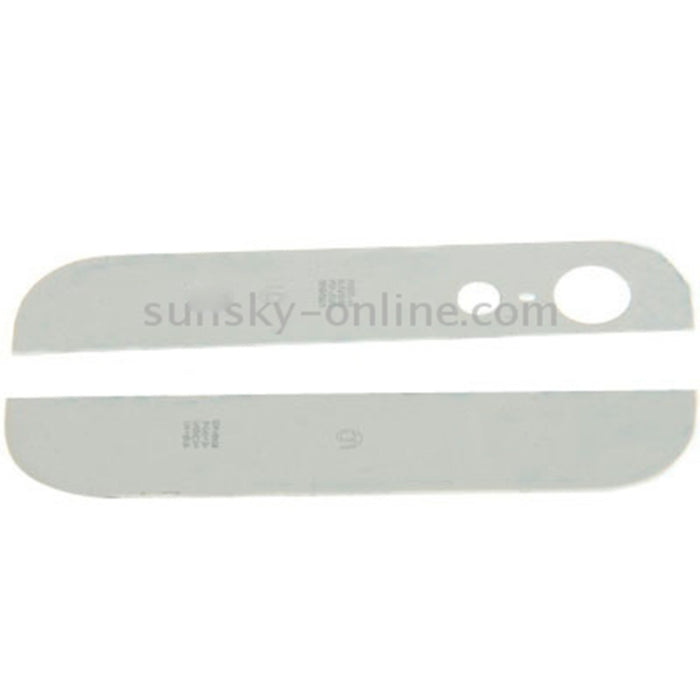 Lente de vidrio superior e inferior de la contraportada de la versión OEM para iPhone 5 (dorado), For 5, OEM For iPhone 5 Black, OEM For iPhone 5 White