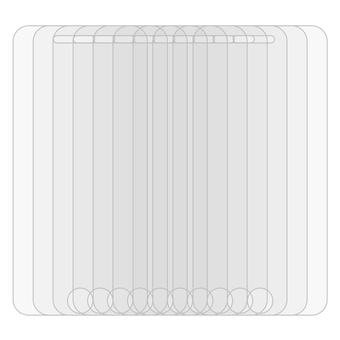 10 PCS para iPhone SE y 5 y 5S y 5C 0,26 mm 9H Dureza superficial 2.5D Película de pantalla de vidrio templado a prueba de explosiones