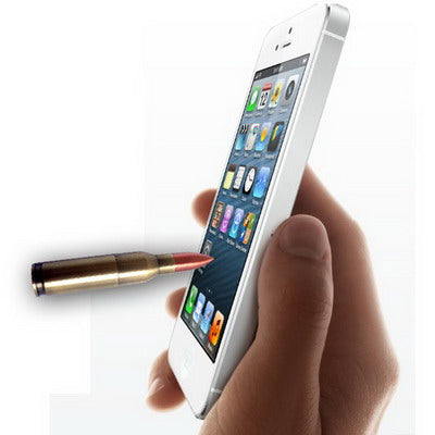 Película protectora de vidrio templado para iPhone 5, 5S y 5C