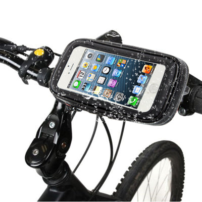Soporte para bicicleta y estuche resistente al agua, a prueba de arena, a prueba de nieve y a prueba de suciedad para iPhone 5 y 5s y SE, 5C, Touch 5