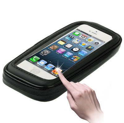Soporte para bicicleta y estuche resistente al agua, a prueba de arena, a prueba de nieve y a prueba de suciedad para iPhone 5 y 5s y SE, 5C, Touch 5