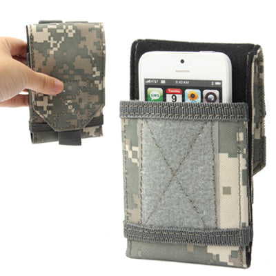 Camuflaje ejército combate viaje utilidad gancho y bucle cierre cinturón bolsa riñonera teléfono móvil dinero