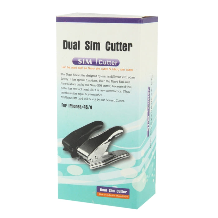 Cortador Dual Nano Sim para iPhone / Samsung / Huawei / Xiaomi