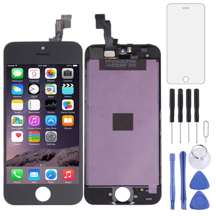Montaje completo de pantalla LCD y digitalizador para iPhone 5S, i5s White, i5s Black