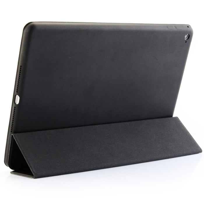 Funda de cuero inteligente con tratamiento natural triple con función de reposo/activación y soporte para iPad Air 2