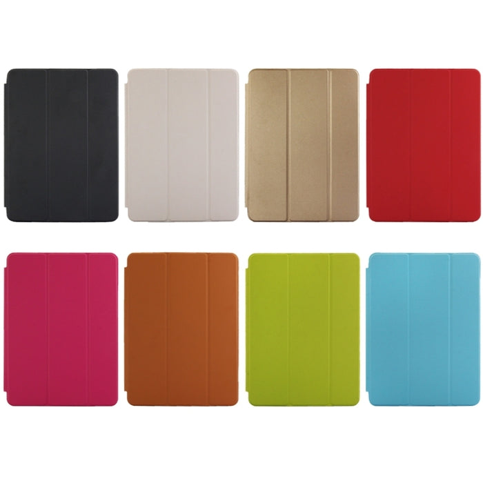 Funda de cuero inteligente con tratamiento natural triple con función de reposo/activación y soporte para iPad Air 2
