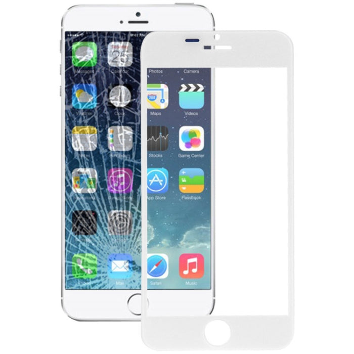 Lente de cristal exterior de pantalla frontal para iPhone 6, For iP6