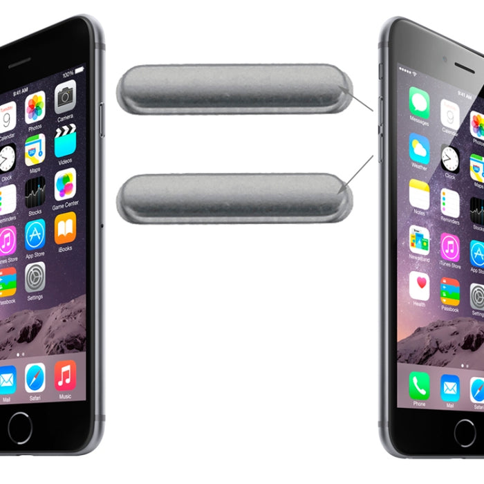 Tecla de control de volumen original para iPhone 6 y 6 Plus, For iPhone  6 & 6 Plus, For 6 (Grey), For 6