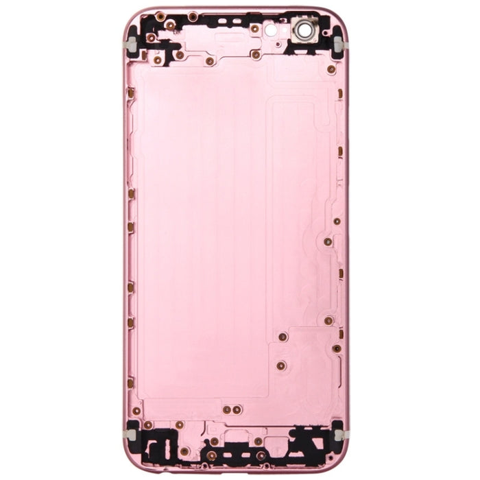 Cubierta de carcasa de ensamblaje completo para iPhone 6, que incluye cubierta trasera, bandeja para tarjetas, tecla de control de volumen, botón de encendido y tecla vibradora con interruptor de silencio, For 6, For iPhone 6(with side kyes)