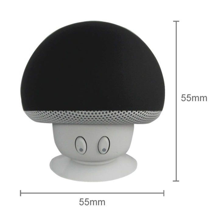 Altavoz Bluetooth con forma de seta y soporte de succión
