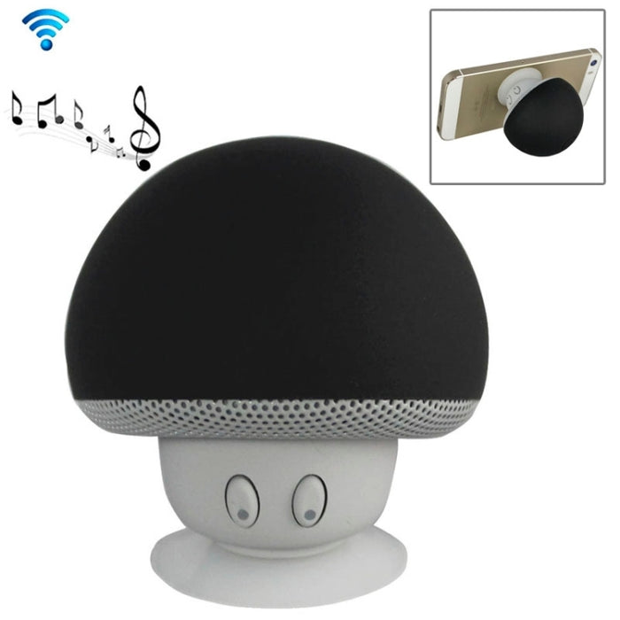 Altavoz Bluetooth con forma de seta y soporte de succión