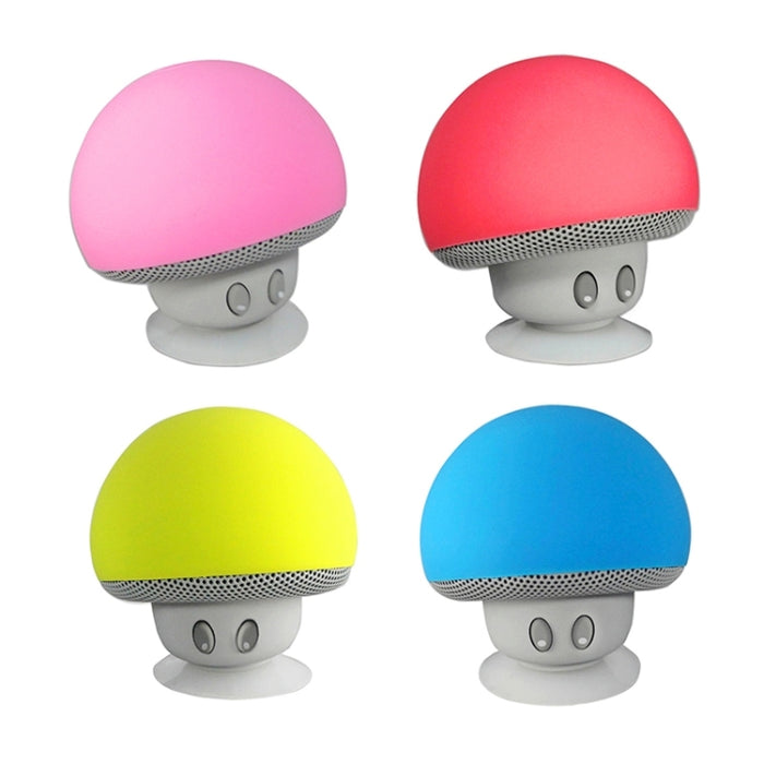 Altavoz Bluetooth con forma de seta y soporte de succión