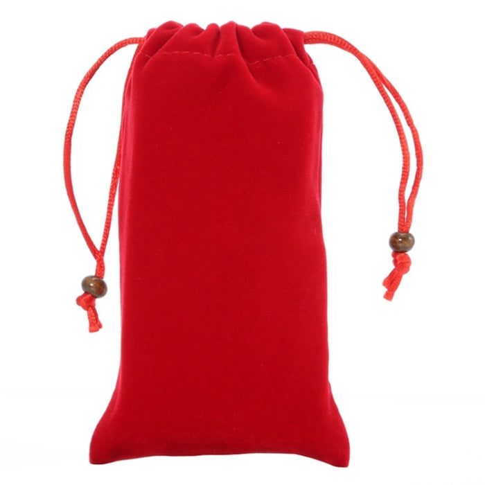 Bolsa de transporte universal de tela aterciopelada de algodón para ocio con cordón para iPhone 6 / Galaxy S6 / S5 / G900 / S IV / i9500 / SIII / i9300