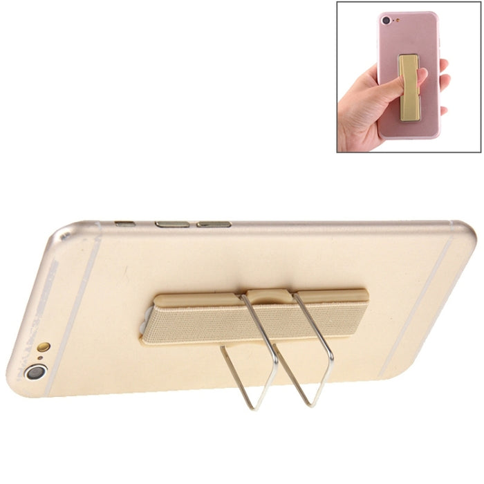Mini soporte plegable universal con agarre para los dedos