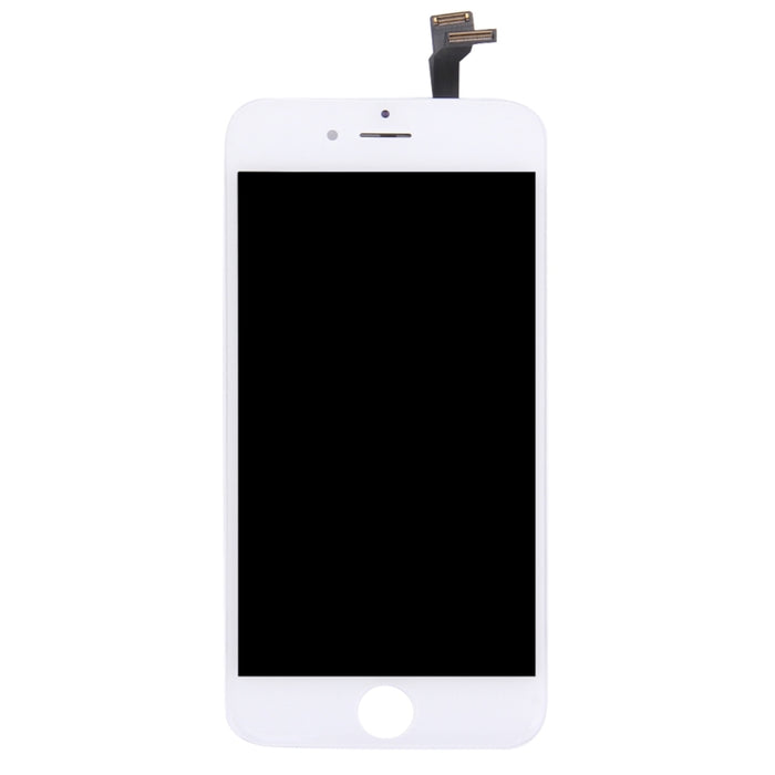 Pantalla LCD y digitalizador de montaje completo con marco para iPhone 6, 3 in 1 for i6 White, For iPhone 6(TFT)