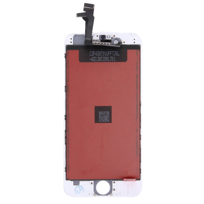 Pantalla LCD y digitalizador de montaje completo con marco para iPhone 6, 3 in 1 for i6 White, For iPhone 6(TFT)