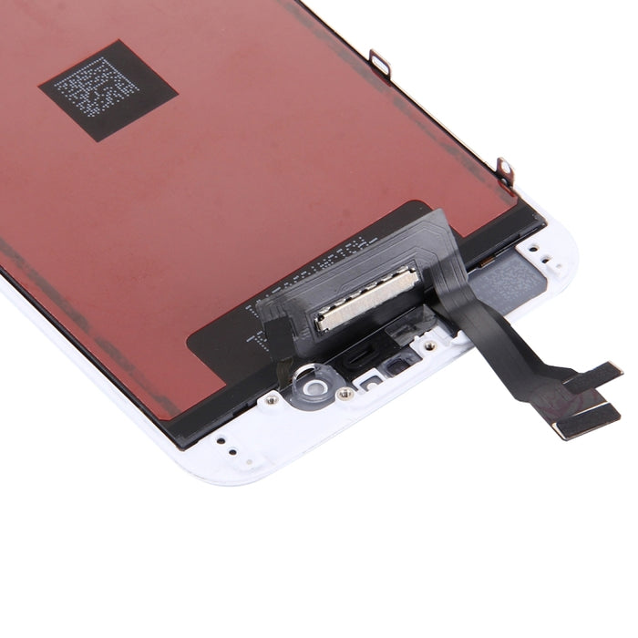 Pantalla LCD y digitalizador de montaje completo con marco para iPhone 6, 3 in 1 for i6 White, For iPhone 6(TFT)