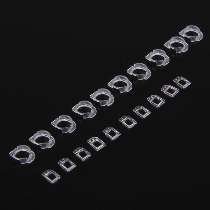 Bisel del módulo de cámara frontal con soporte de retención del sensor para iPhone 6 y 6 Plus, 100 pares, For 6 Plus & iPhone 6