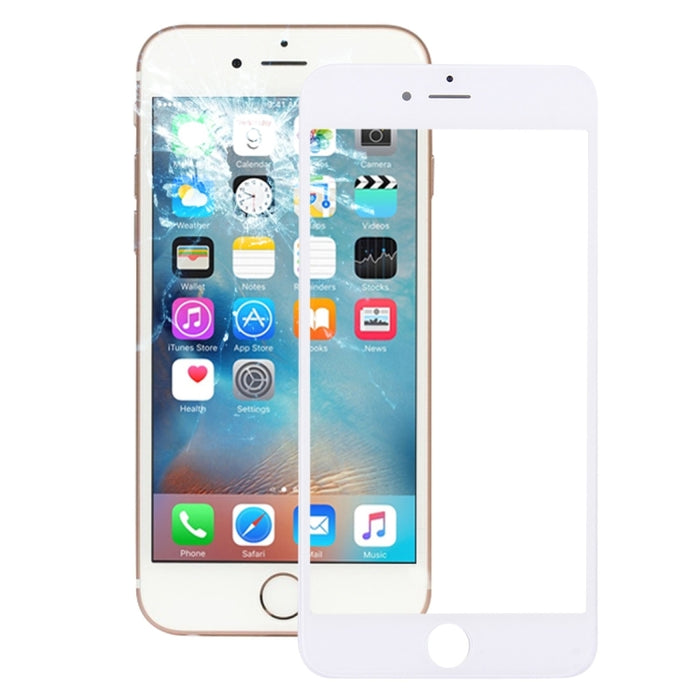 Lente de cristal exterior de pantalla frontal con marco de bisel de pantalla LCD frontal para iPhone 6s Plus, For iPhone 6s Plus (Frame)