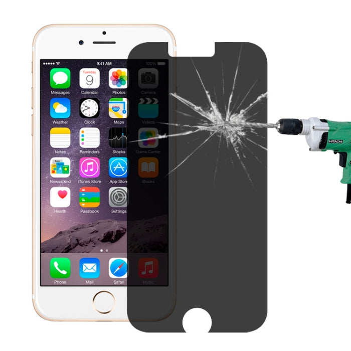 Película de vidrio templado de privacidad a prueba de explosiones de 0,3 mm para iPhone 6 Plus