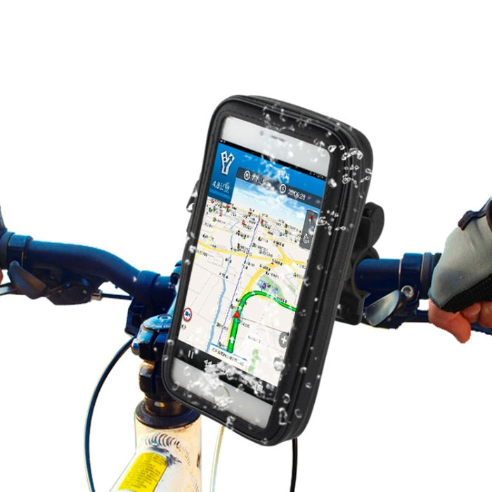 Bolsa impermeable para deportes al aire libre con soporte para bicicleta para iPhone 6 Plus / Galaxy Note 4 / N910, tamaño: 170 mm x 90 mm x 28 mm