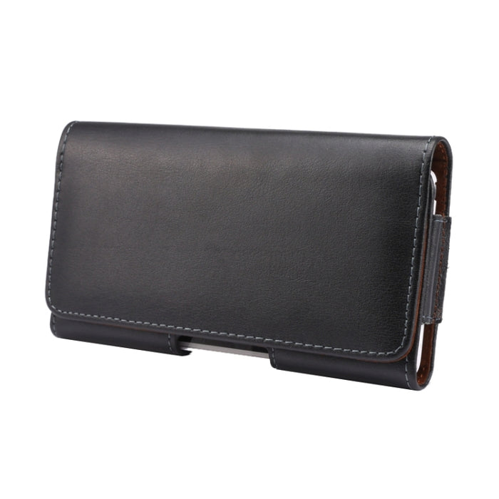 Funda de cuero de estilo horizontal universal / Riñonera con férula trasera para iPhone 6 Plus y 6s Plus, Samsung Note 8, 5 y 4 / S6 edge+ / A8