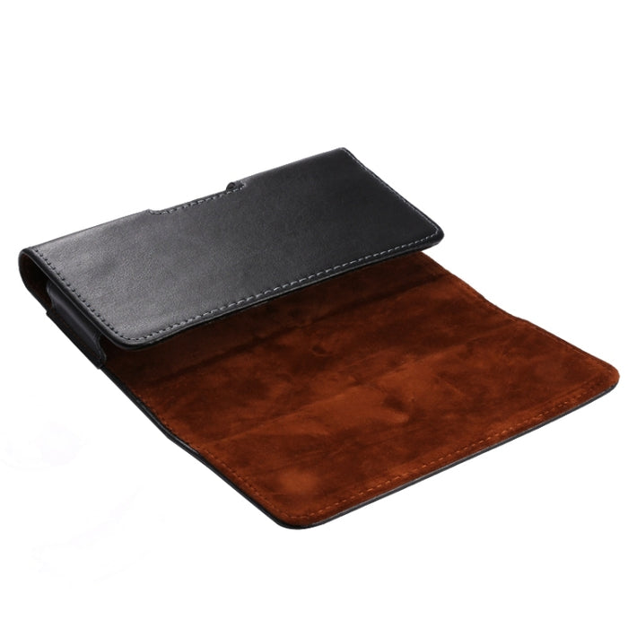 Funda de cuero de estilo horizontal universal / Riñonera con férula trasera para iPhone 6 Plus y 6s Plus, Samsung Note 8, 5 y 4 / S6 edge+ / A8