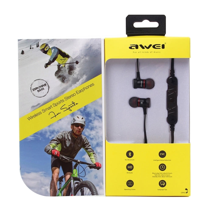 awei A920BL Auriculares estéreo deportivos inalámbricos Bluetooth