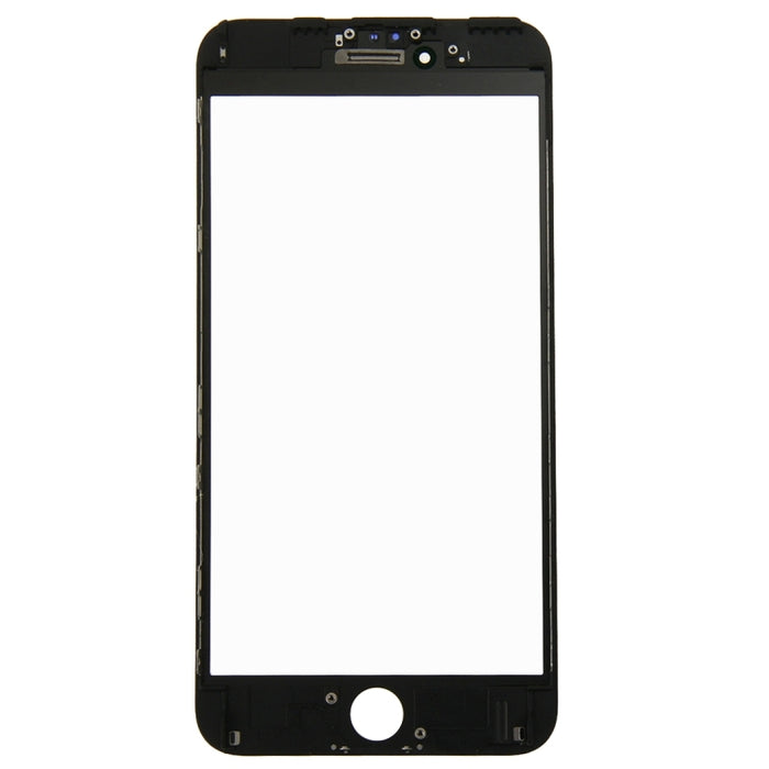 Lente de cristal exterior de pantalla frontal con marco de bisel de pantalla LCD frontal para iPhone 6 Plus, For iPhone 6 Plus (Frame)