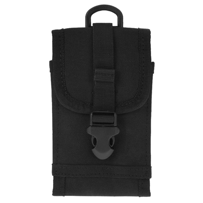 Riñonera vertical universal de tela de nailon de 5,5 pulgadas para iPhone 6 Plus y 6S Plus, Galaxy S6, Huawei, etc.