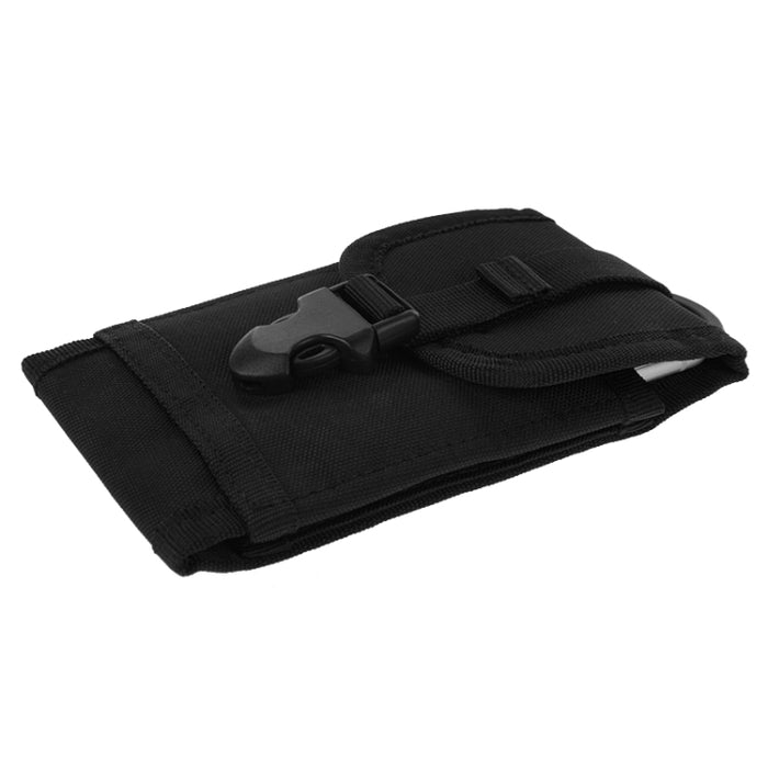 Riñonera vertical universal de tela de nailon de 5,5 pulgadas para iPhone 6 Plus y 6S Plus, Galaxy S6, Huawei, etc.