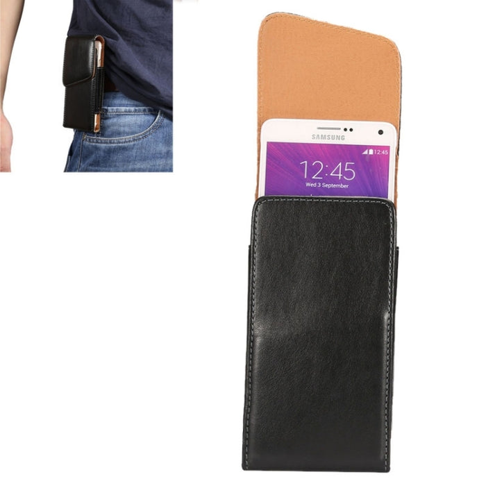 Funda de cuero con tapa vertical universal con textura de piel de cordero / riñonera con férula trasera giratoria para iPhone 6 Plus y 6S Plus, Galaxy Note 8 / Galaxy Note 5 / N920 y S6 Edge Plus / G928 y A8 / A800 y Note IV / N910