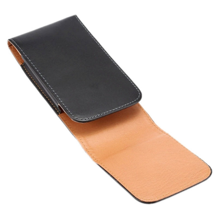 Funda de cuero con tapa vertical con textura Crazy Horse/riñonera con férula trasera y para iPhone 6 Plus