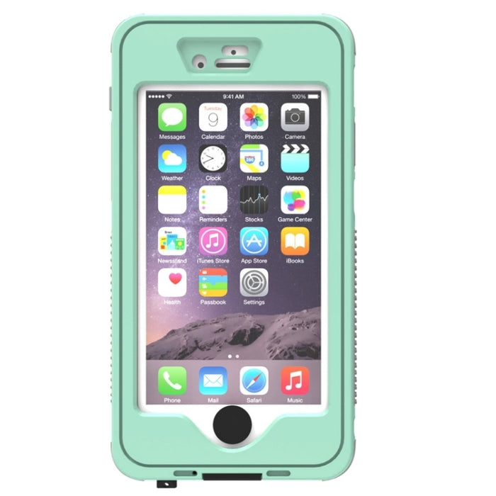 Funda protectora noctilucente a prueba de golpes, resistente al agua, a prueba de polvo, a prueba de golpes, con soporte para iPhone 6 y 6S