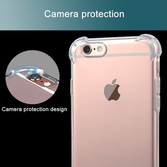 Funda protectora de TPU con cojín resistente a los golpes para iPhone 6 y 6s