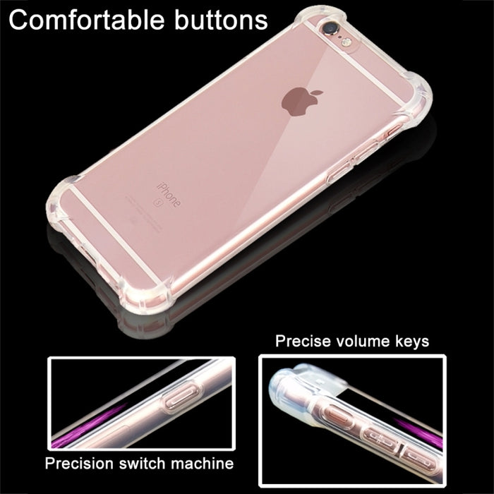 Funda protectora de TPU con cojín resistente a los golpes para iPhone 6 y 6s