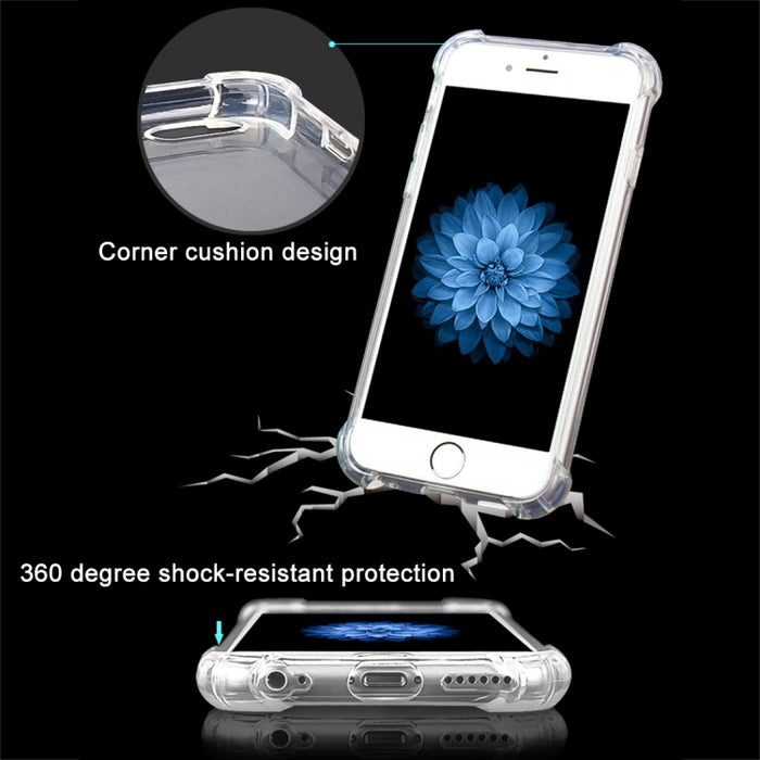 Funda protectora de TPU con cojín resistente a los golpes para iPhone 6 y 6s
